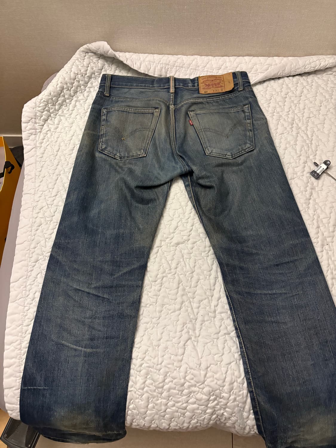 리바이스 빈티지 501 셀비지 버튼플라이 상품이미지2