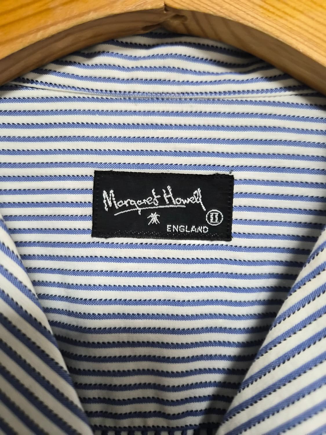 마가렛호웰MargaretHowell 스트라이프 셔츠 2 S-414 상품이미지3