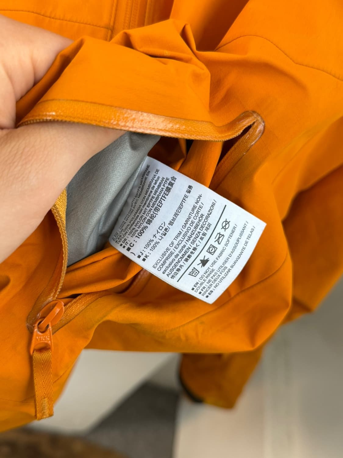 아크테릭스 제타 SL 고어텍스 자켓  상품이미지7