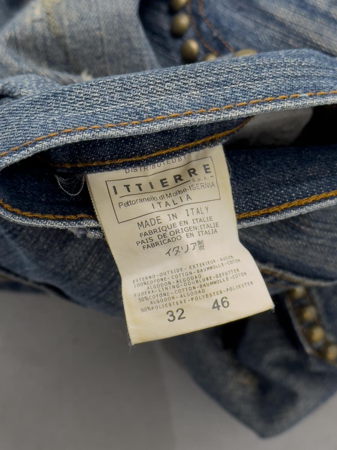 04AW 돌체앤가바나 아카이브 데님 팬츠 상품이미지7