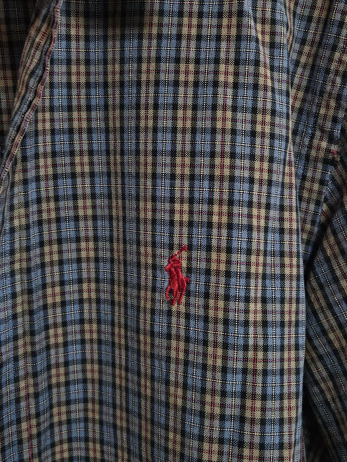 폴로 랄프로렌 체크무늬 셔츠M 상품이미지8