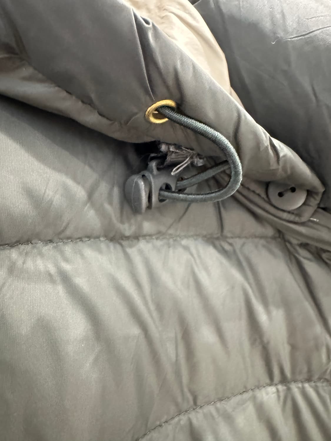 japan vintage 후드 롱 슬림다운 상품이미지2