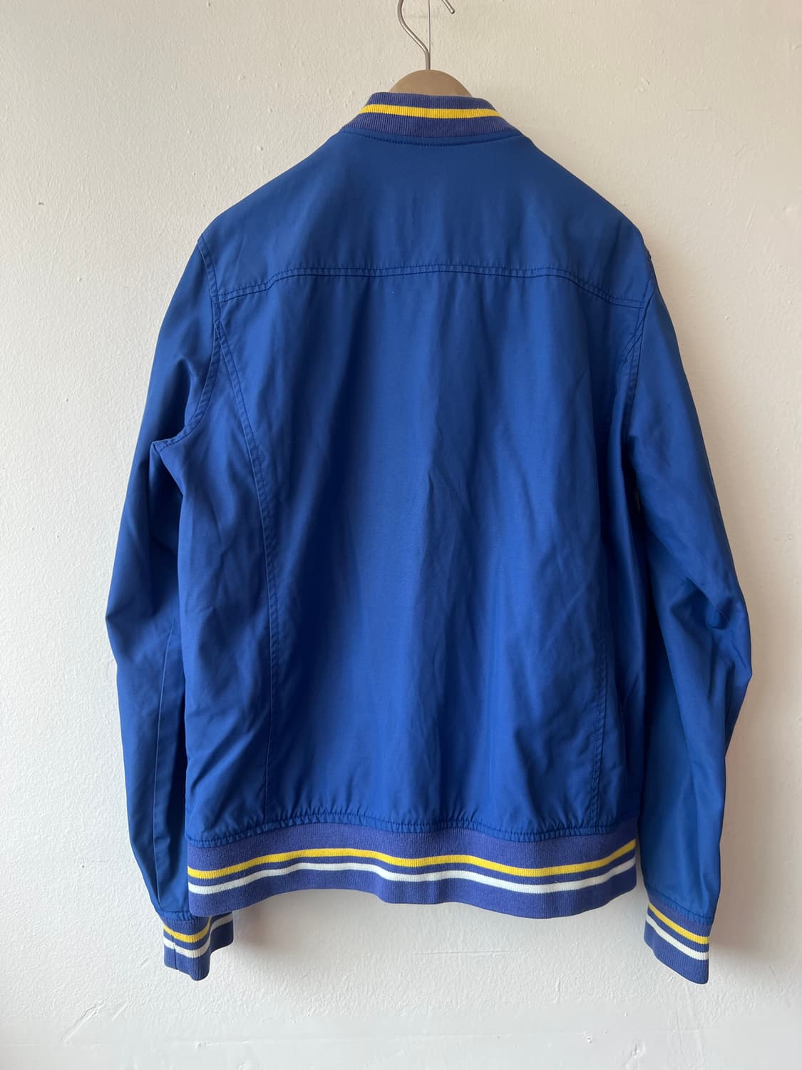 라코스테 남성 블루 코치자켓 블루종점퍼 상품이미지3