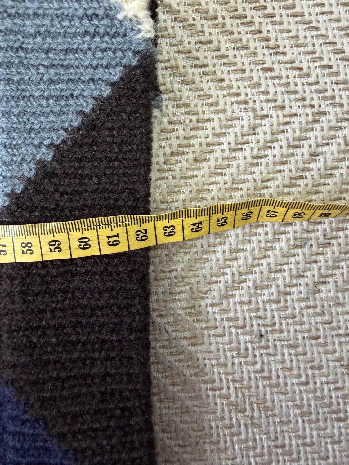 매장핀정품) 발렌티노 여성 아가일 니트 스웨터 S 상품이미지8