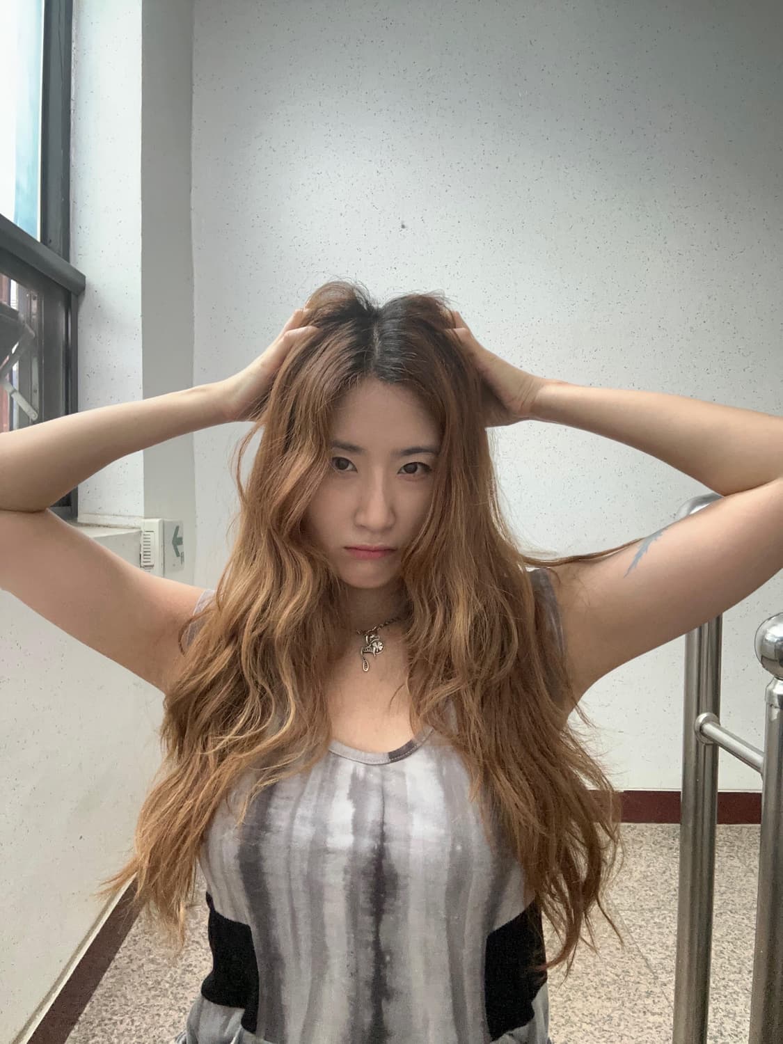 그레이 타이다이 원피스 상품이미지8