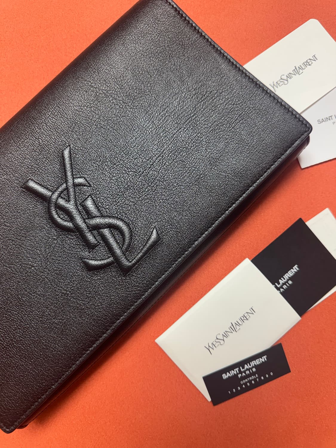 생로랑 벨드쥬르 클러치 (정품) 상품이미지2