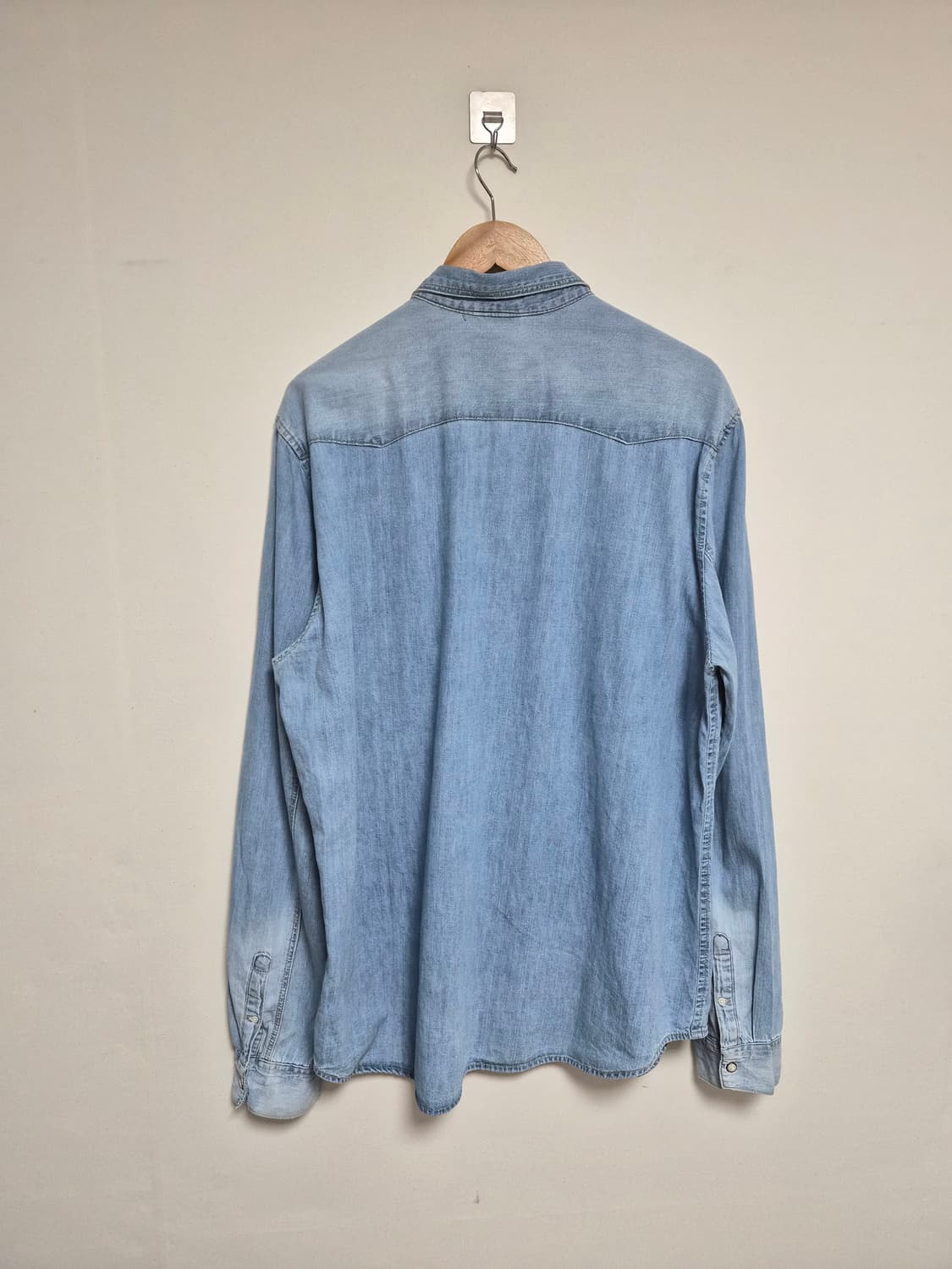 칼하트Carhartt 데님 웨스턴 셔츠 M - S242 상품이미지2