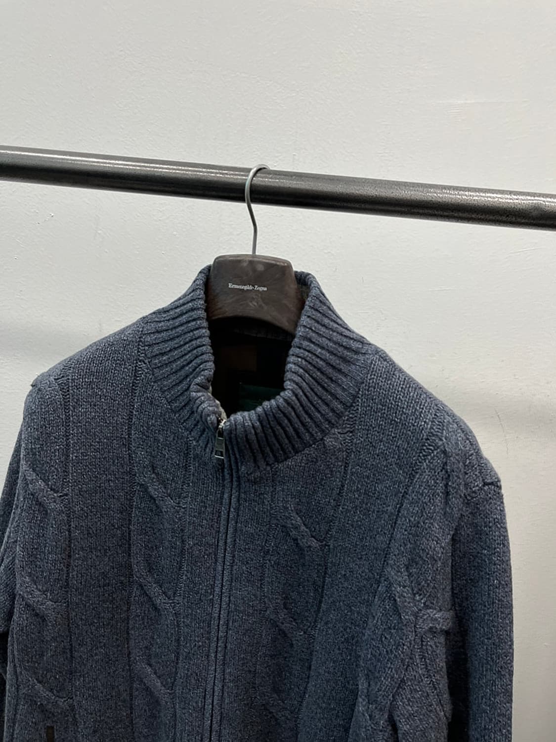 105) 헨리코튼 케이블 방풍니트  상품이미지4