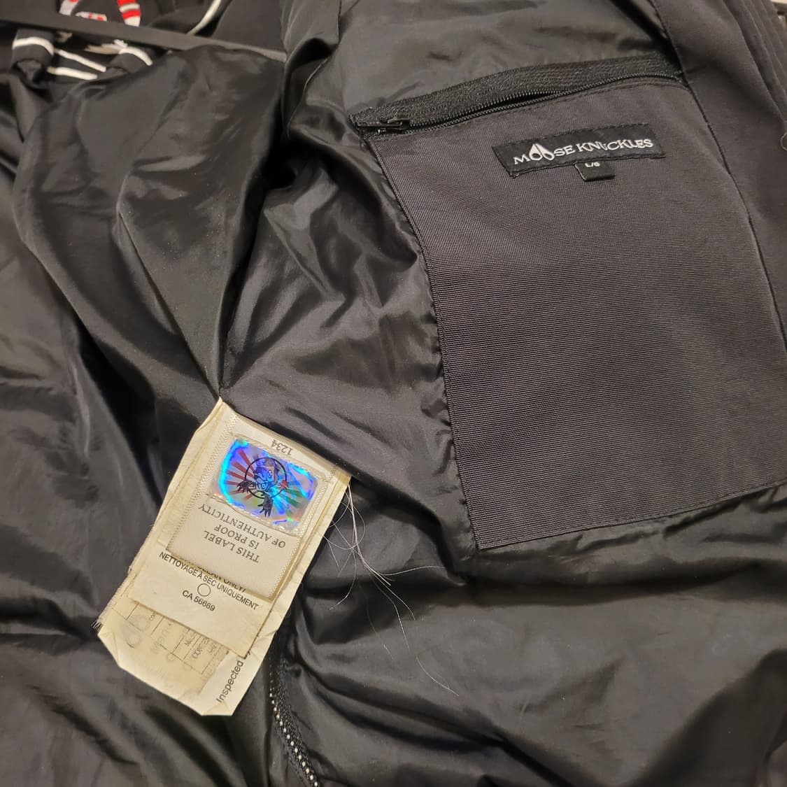 무스너클 쓰리쿼터 패딩 L 상품이미지7