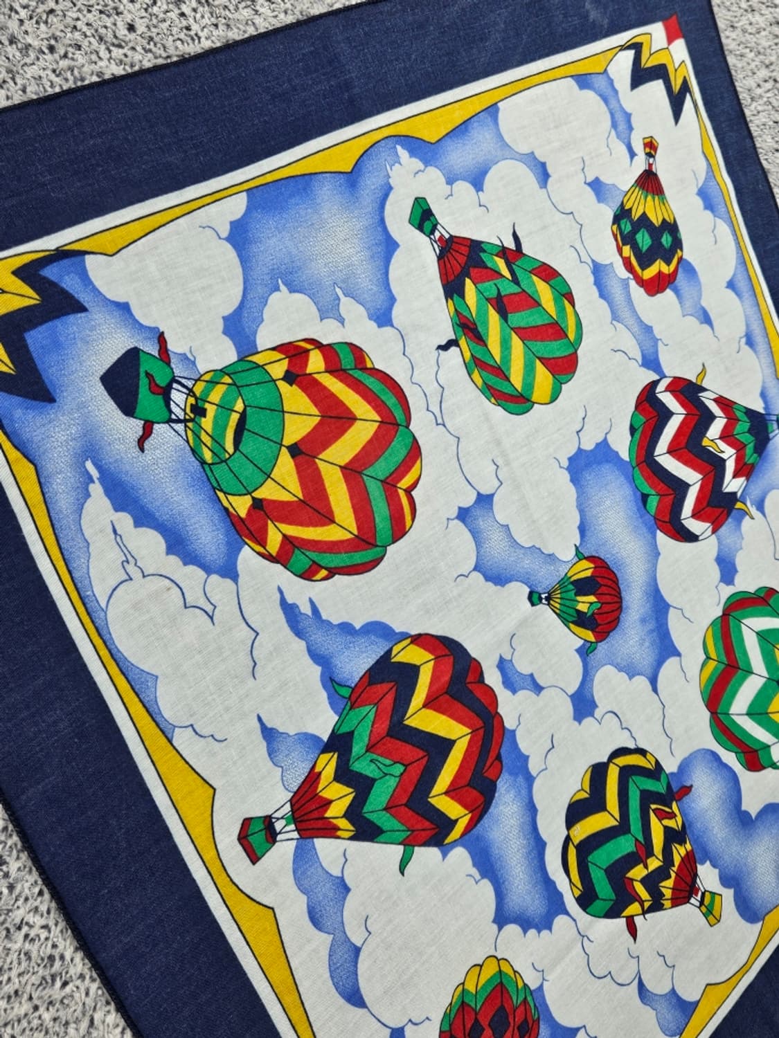 USA 에어벌룬 열기구 반다나 ( 54X54 ) / 11860 상품이미지3