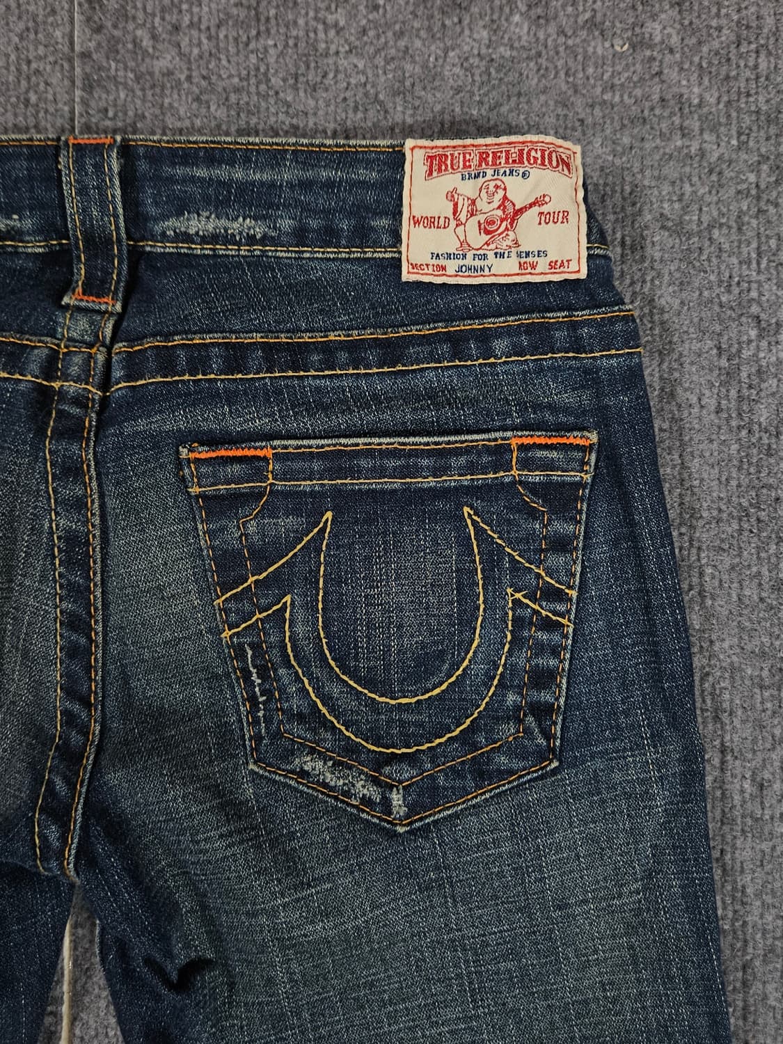 트루릴리젼 로우 라이즈 조니 데님 팬츠(급처) 상품이미지4