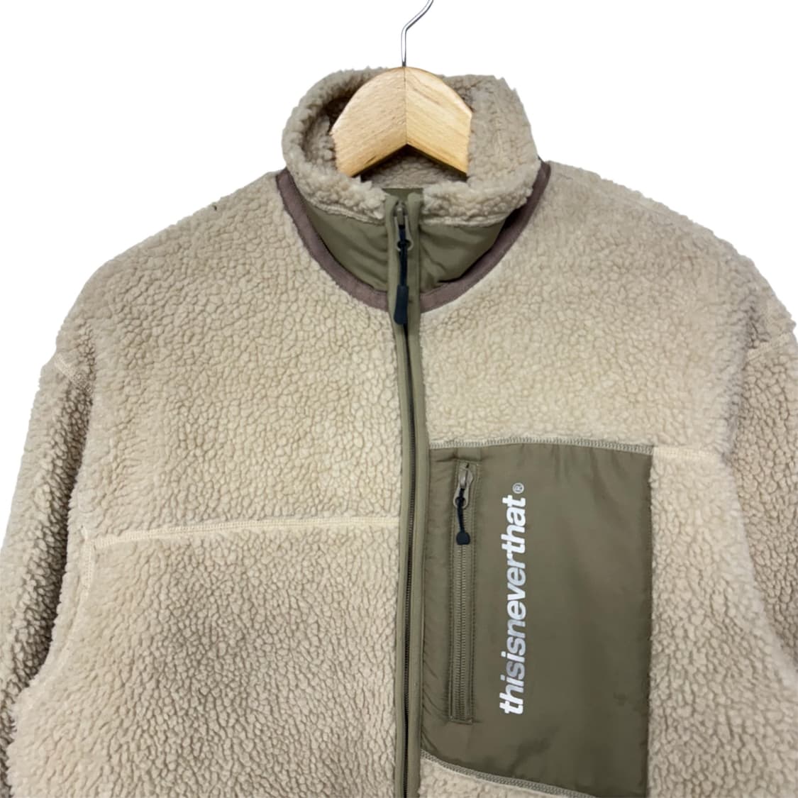 디스이즈네버댓 양털 후리스 자켓 상품이미지2