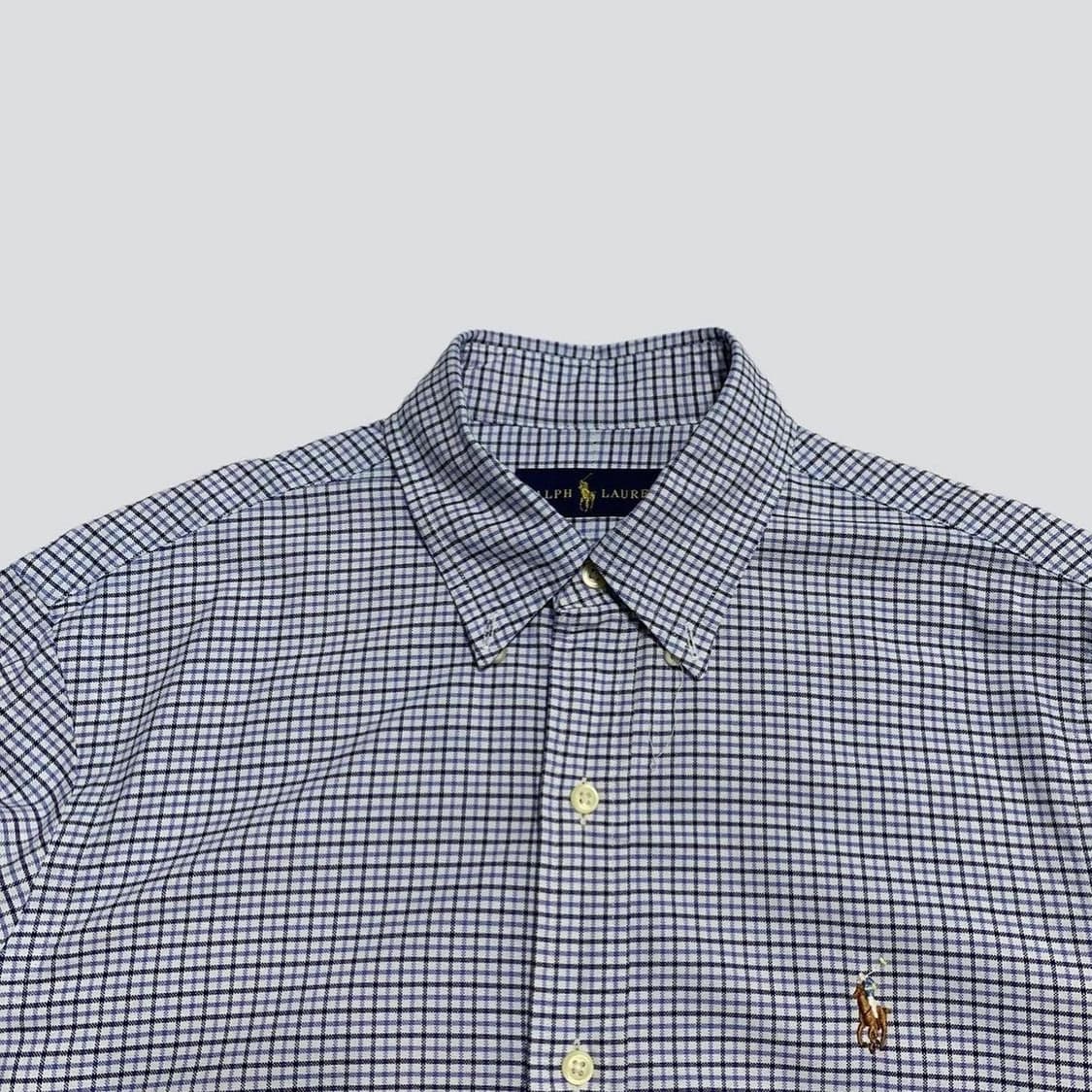 폴로 체크 셔츠 남방 상품이미지2