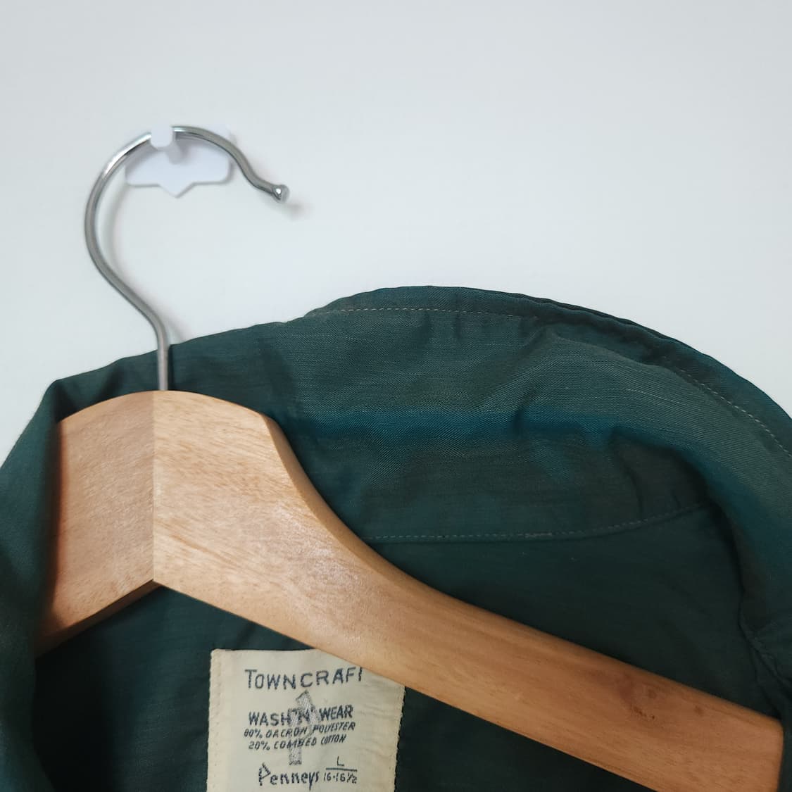 60s JC Penney 타운크래프트 오픈카라 셔츠(USAmade) 상품이미지10