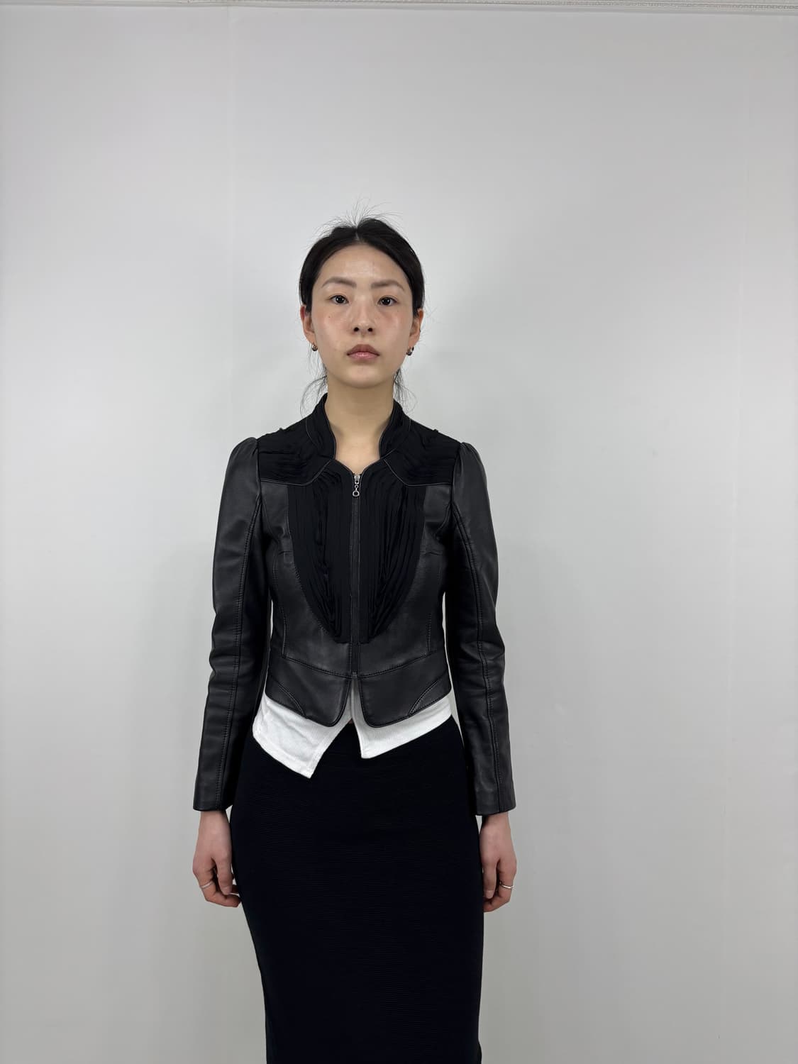 LAMBSKIN SLIT JACKET 상품이미지7