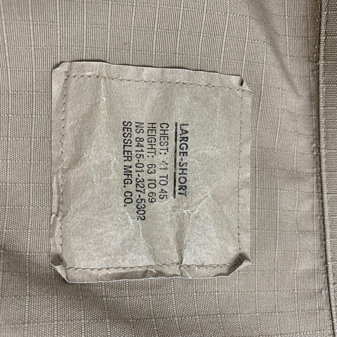 SESSLER BDU jacket. 상품이미지6