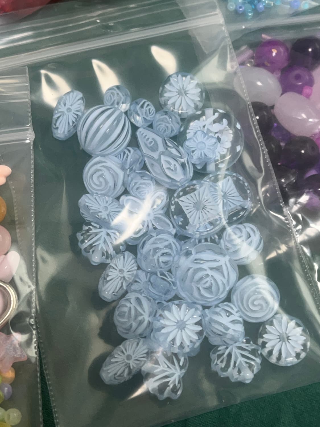 새상품 다양한 비즈, 파츠 대량 일괄 | 비즈공예 DIY 비즈 부자재 상품이미지2