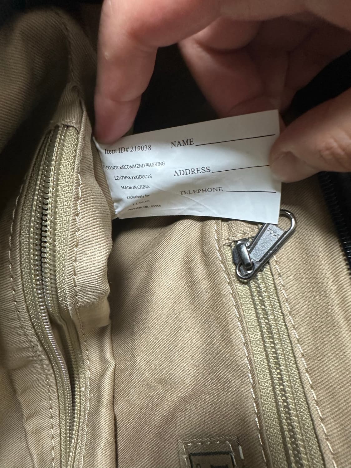 L.L.Bean 엘엘빈 블랙 레더 토트백 상품이미지9