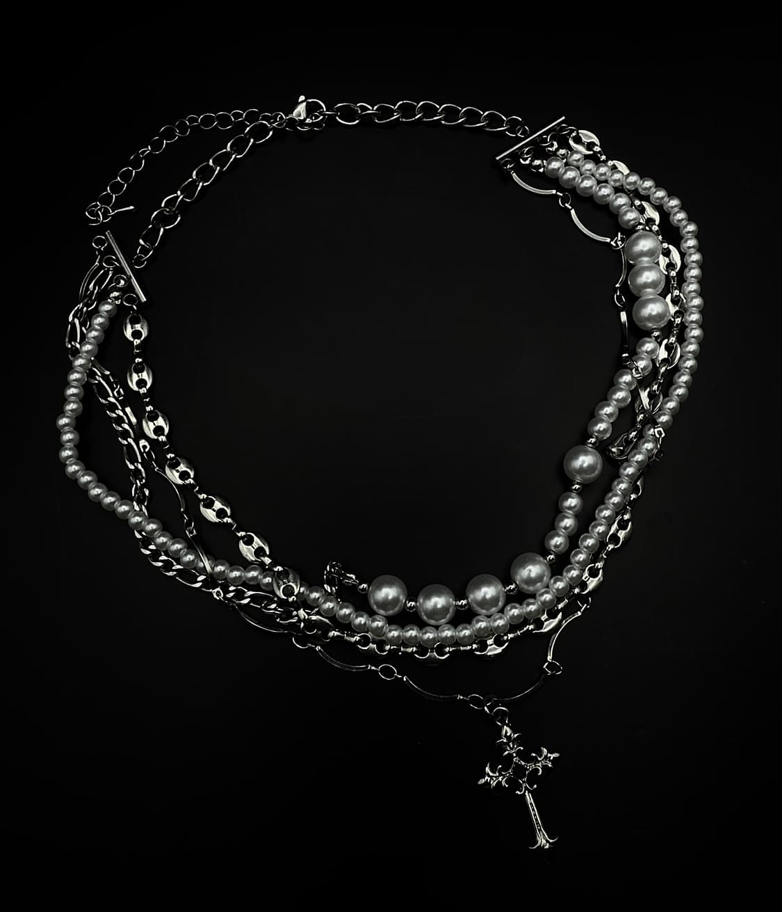 pcr053 twisted pearl necklace 상품이미지10