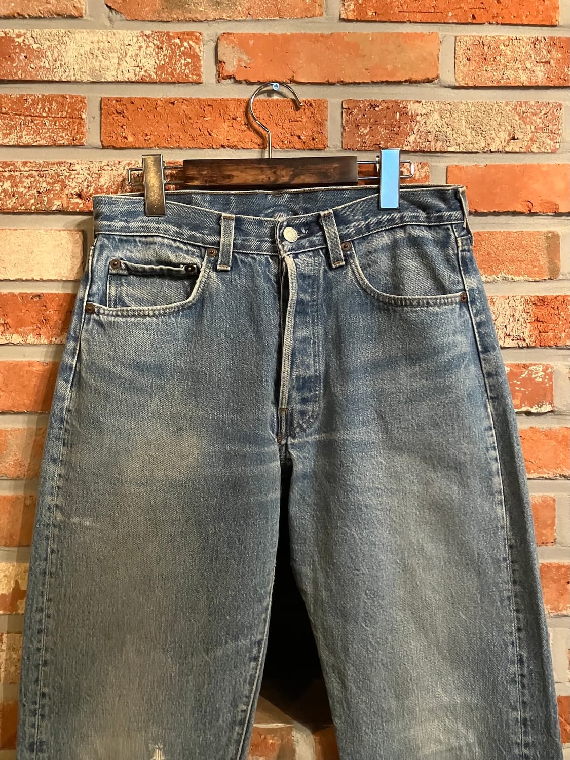 80s USA 빈티지 리바이스 501 이행기 데님 팬츠 상품이미지3