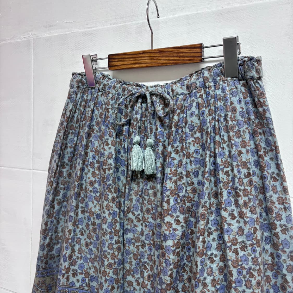 ehka sopo 에스닉 플라워 미디 스커트  상품이미지2