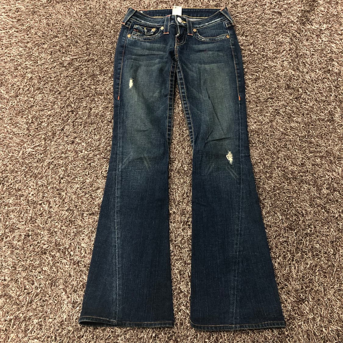 트루릴리전 JOEY 조이 플레어 부츠컷 데님 팬츠 상품이미지2