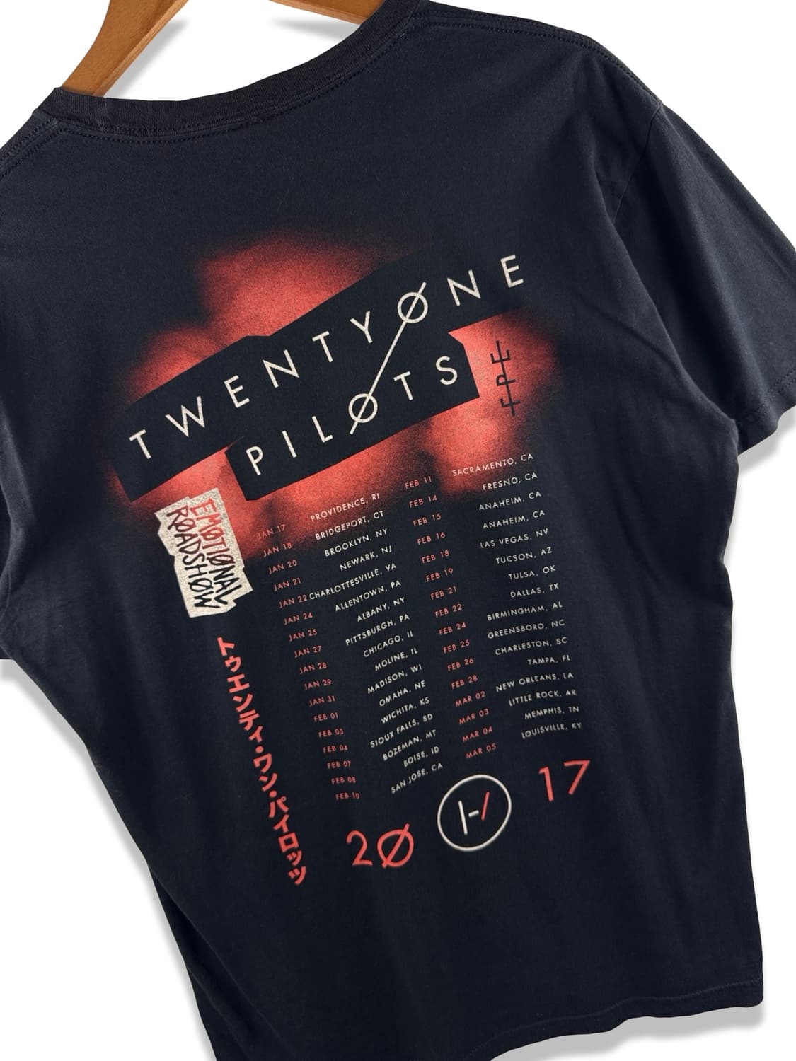 Twenty One Pilots 투어 티셔츠4269 상품이미지5