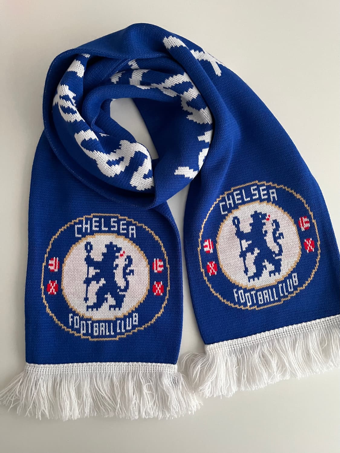 첼시 머플러 목도리 16-17시즌 블루 화이트 상품이미지1