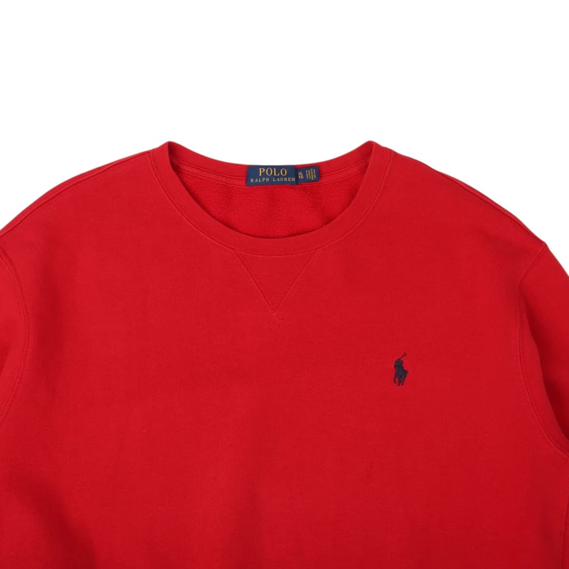 폴로 랄프로렌 레드 크루넥 스웻셔츠 상품이미지2