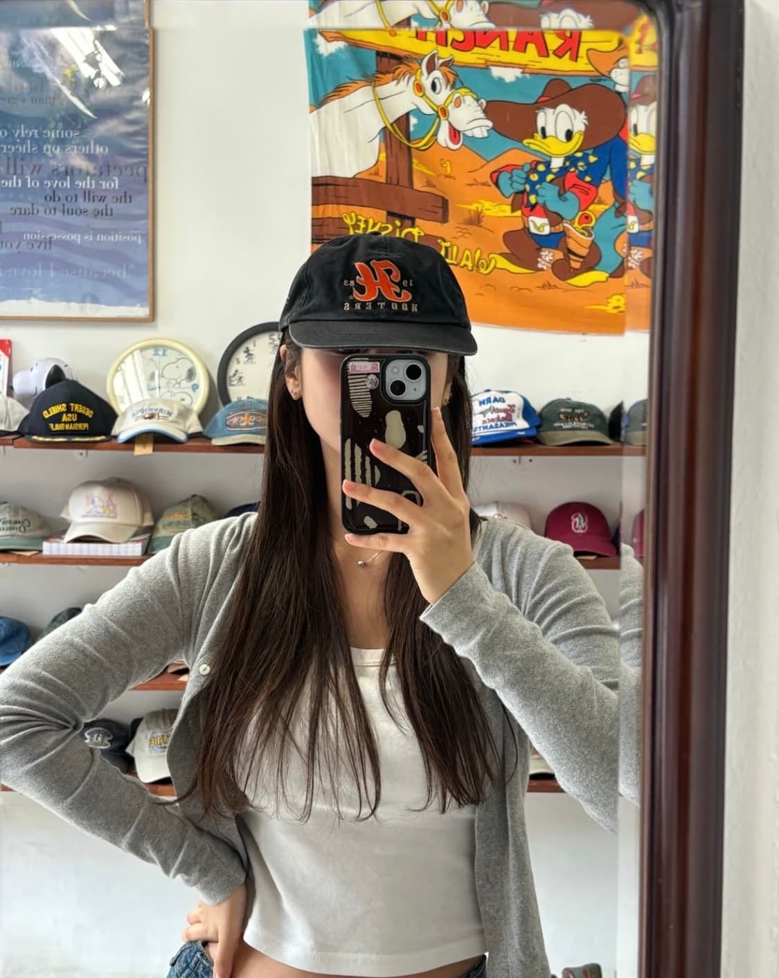 후터스 빈티지 캡 모자 상품이미지5