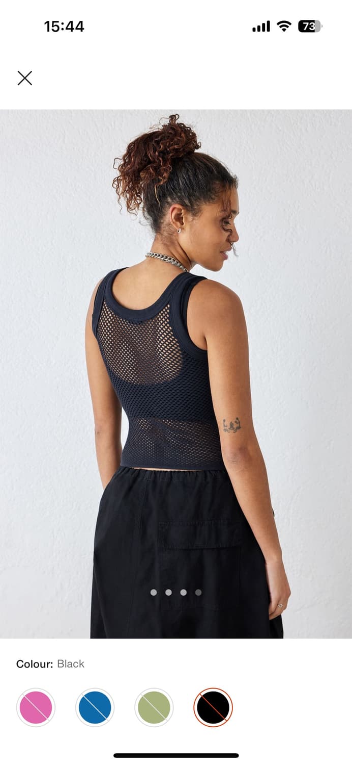 어반아웃피터스 시스루 탱크탑 상품이미지6