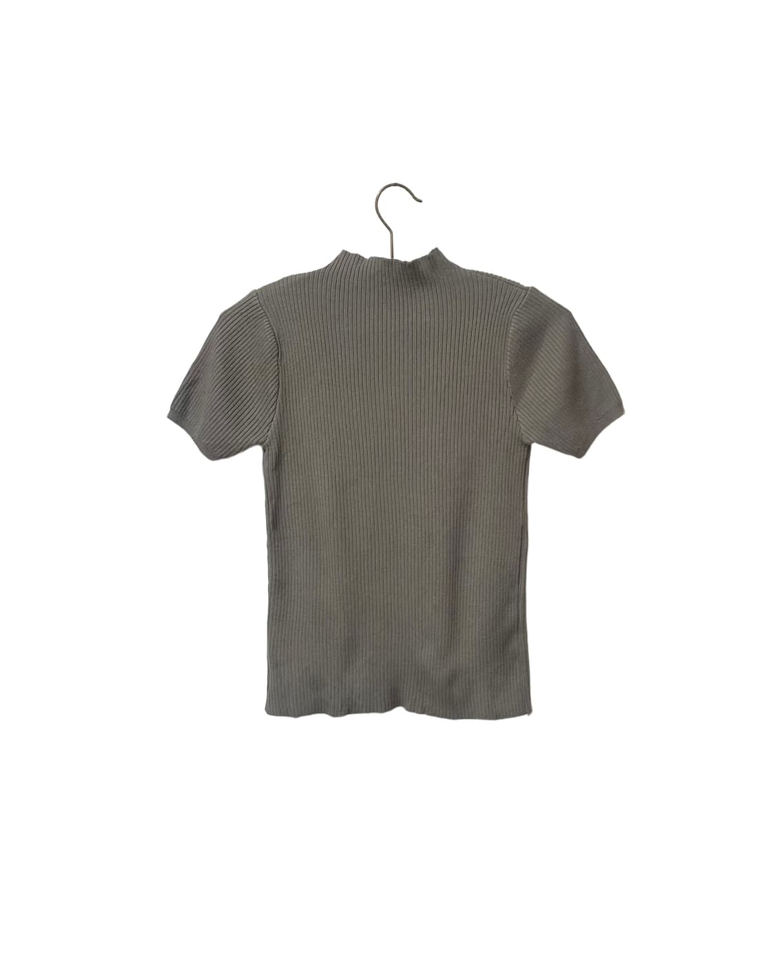 Rib Half-Neck Knit Top 상품이미지1