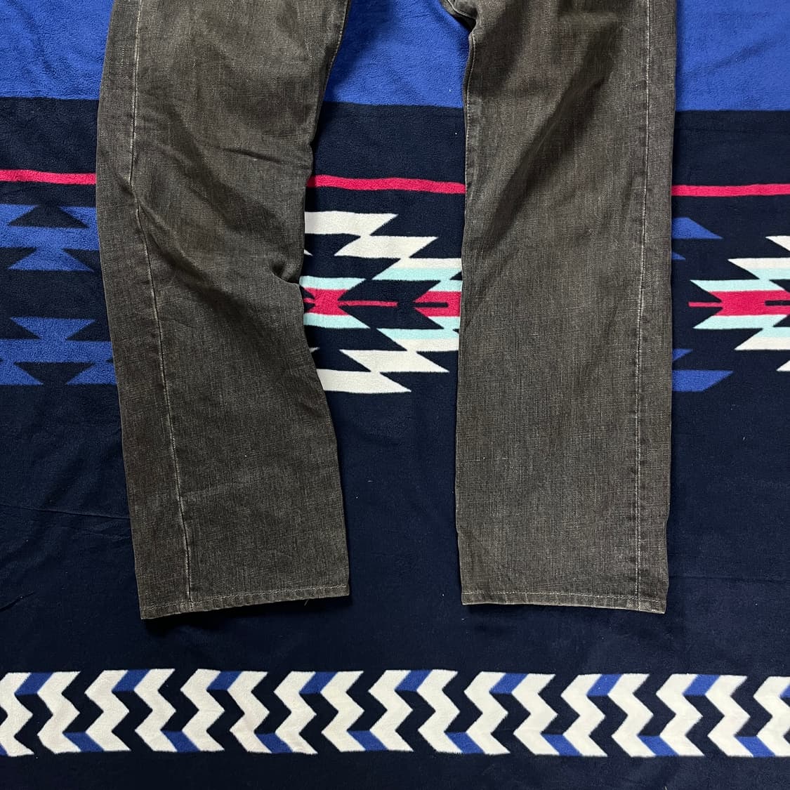 Tabloid News 일본 빈티지 흑청 데님(실측확인) 상품이미지3