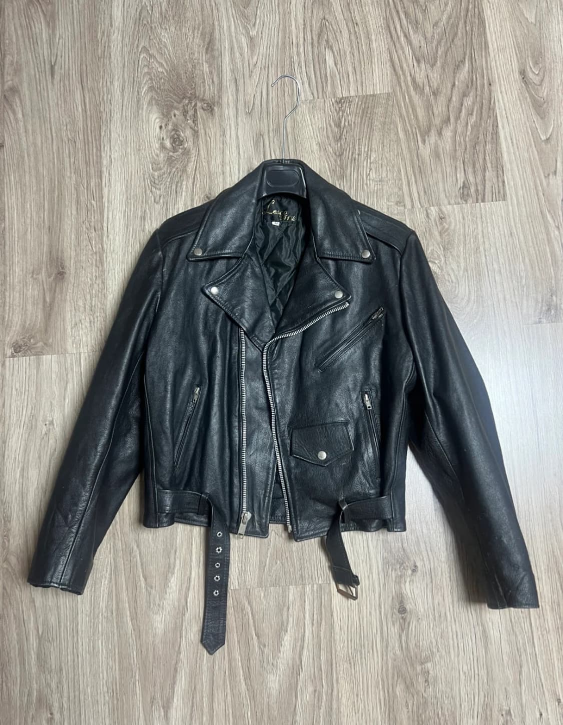 에디슬리먼 생로랑 L01의 원본! 빈티지 레스코 레더자켓 L-XL 상품이미지2