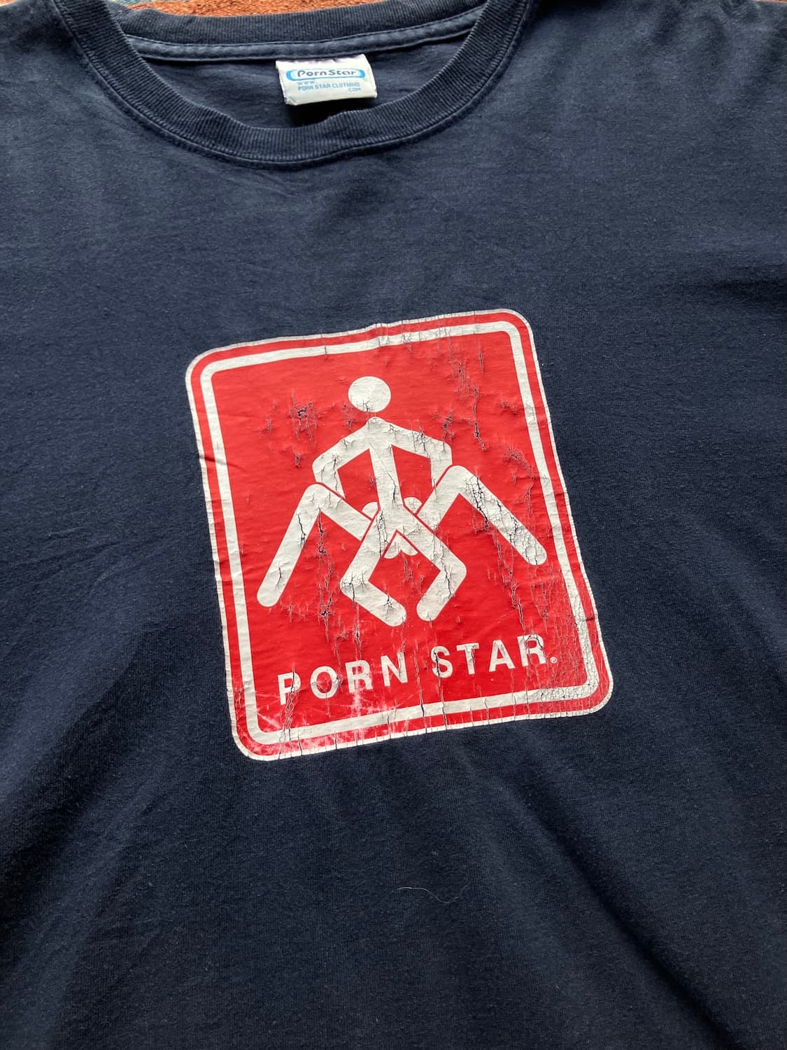90s 빈티지 Porn star 포르노 반팔 티셔츠 상품이미지2