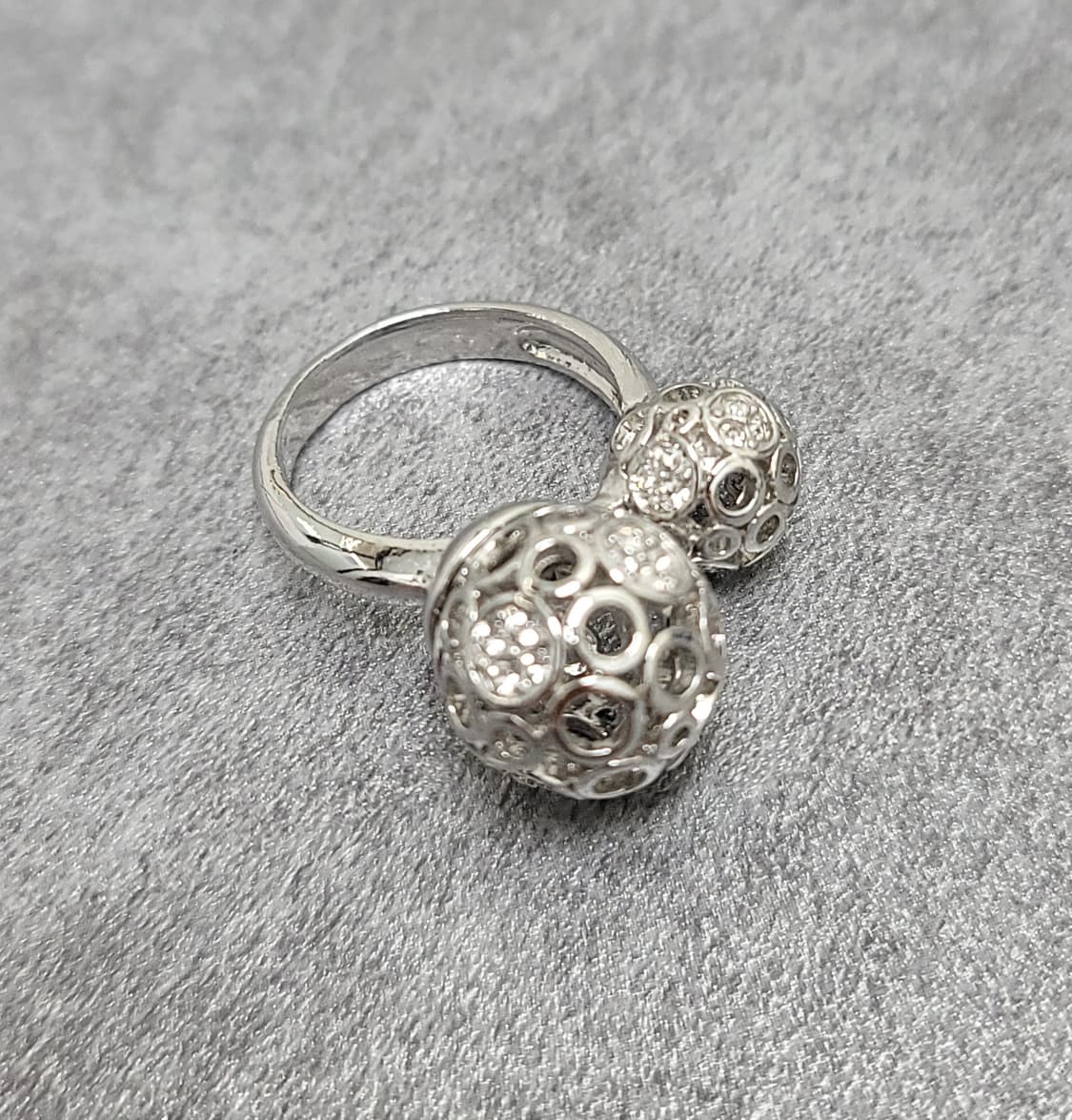 더블 볼륨볼 반지 상품이미지1