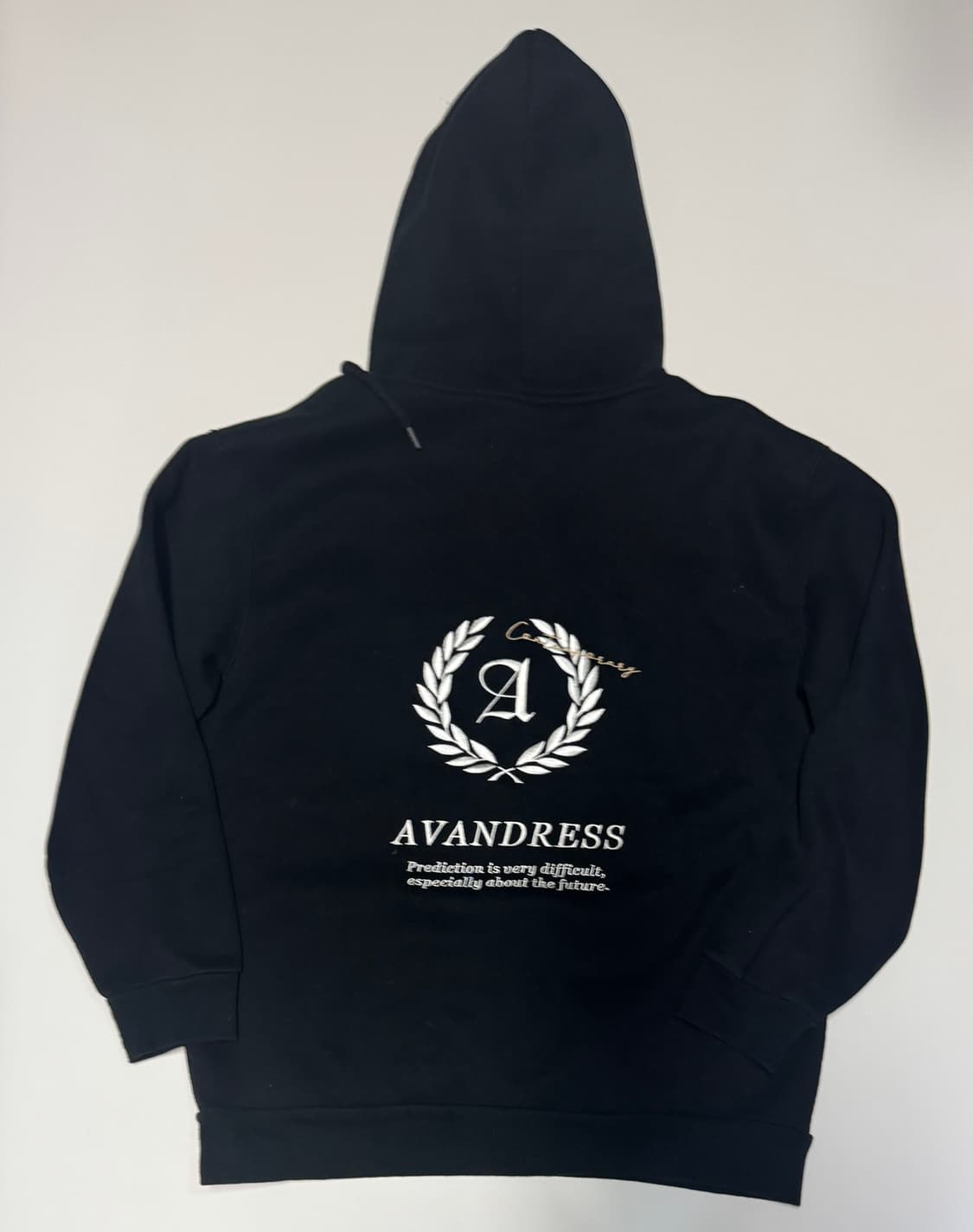 AVANDRESS 어반드레스 뒷 프린팅 기모 후드티 상품이미지1