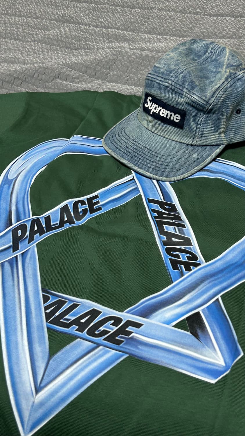 [25FW] 슈프림 박스 로고 데님 캠프캡 워시드 치노 트윌 볼캡 모자 상품이미지3