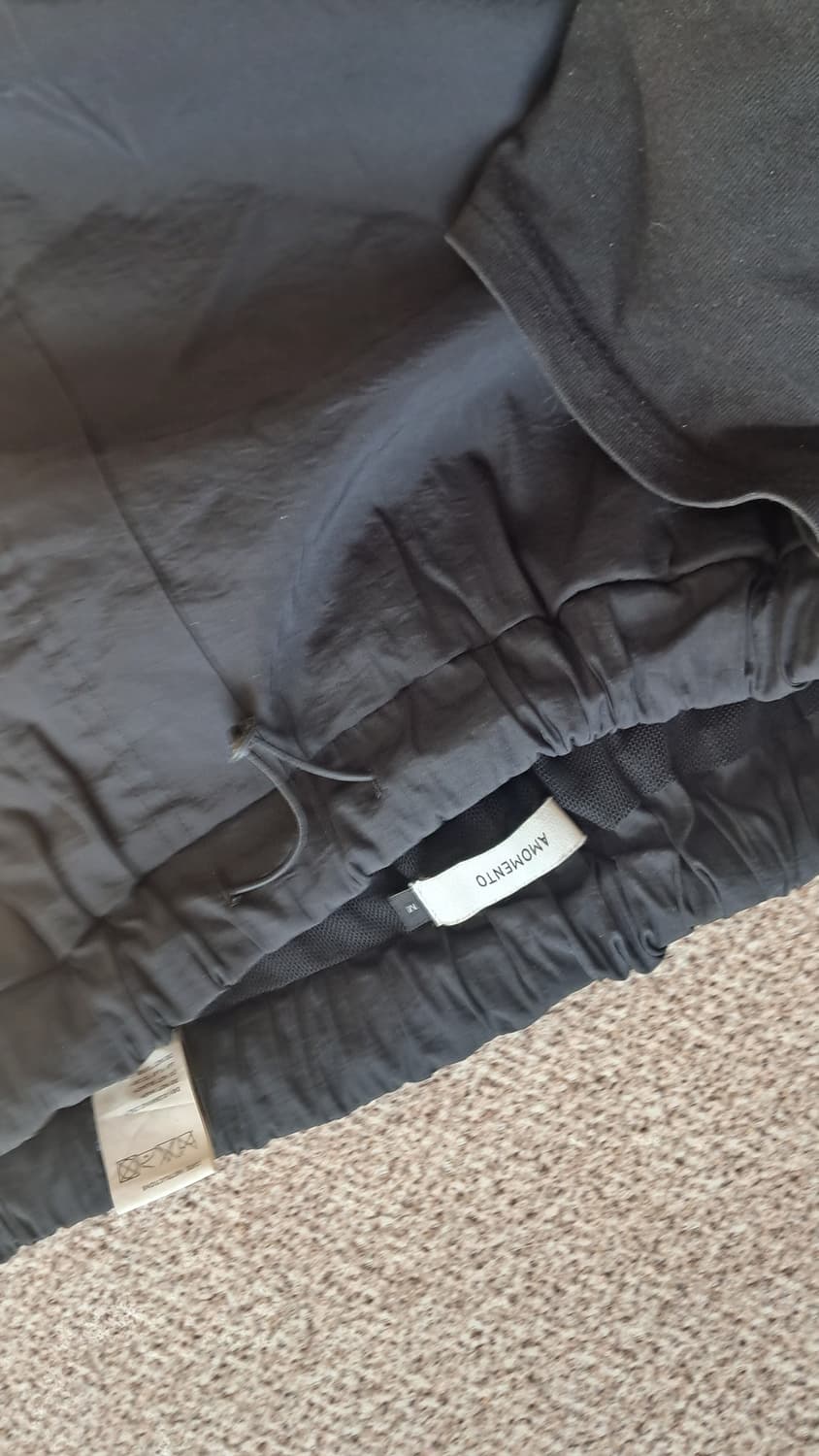 아모멘토 드로우스트링 레이어드 팬츠 상품이미지6