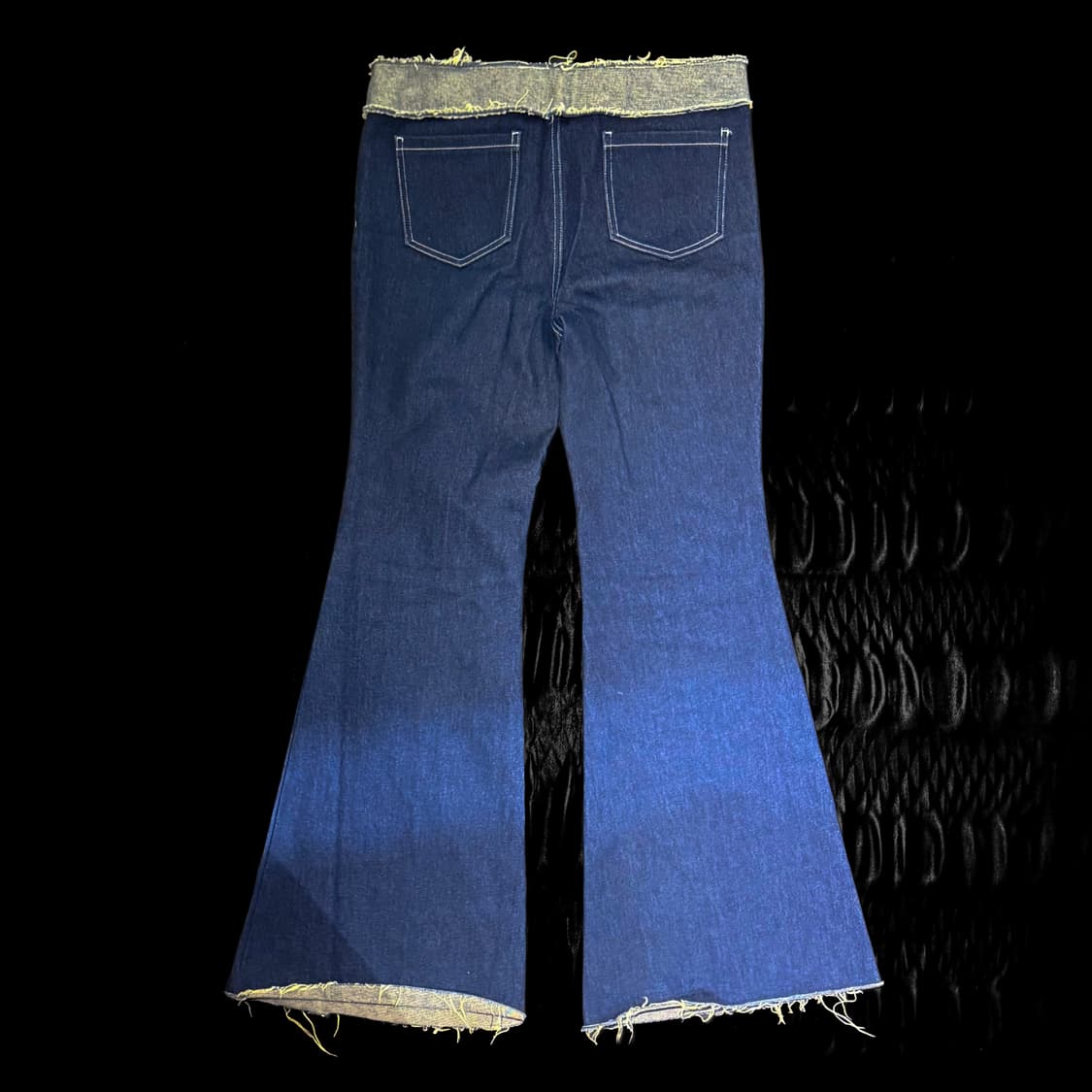 렉토 플레어 로우라이즈 데님팬츠 상품이미지2