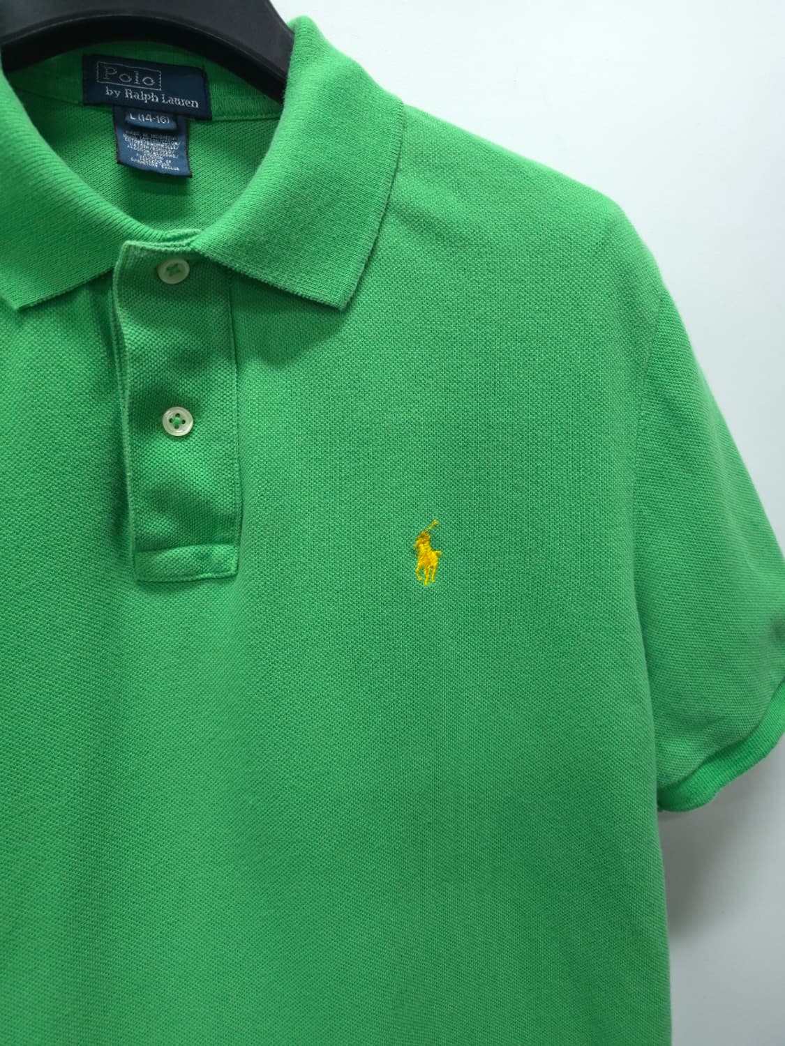 폴로 랄프로렌 그린 반팔 카라티 (55~55반) 상품이미지4