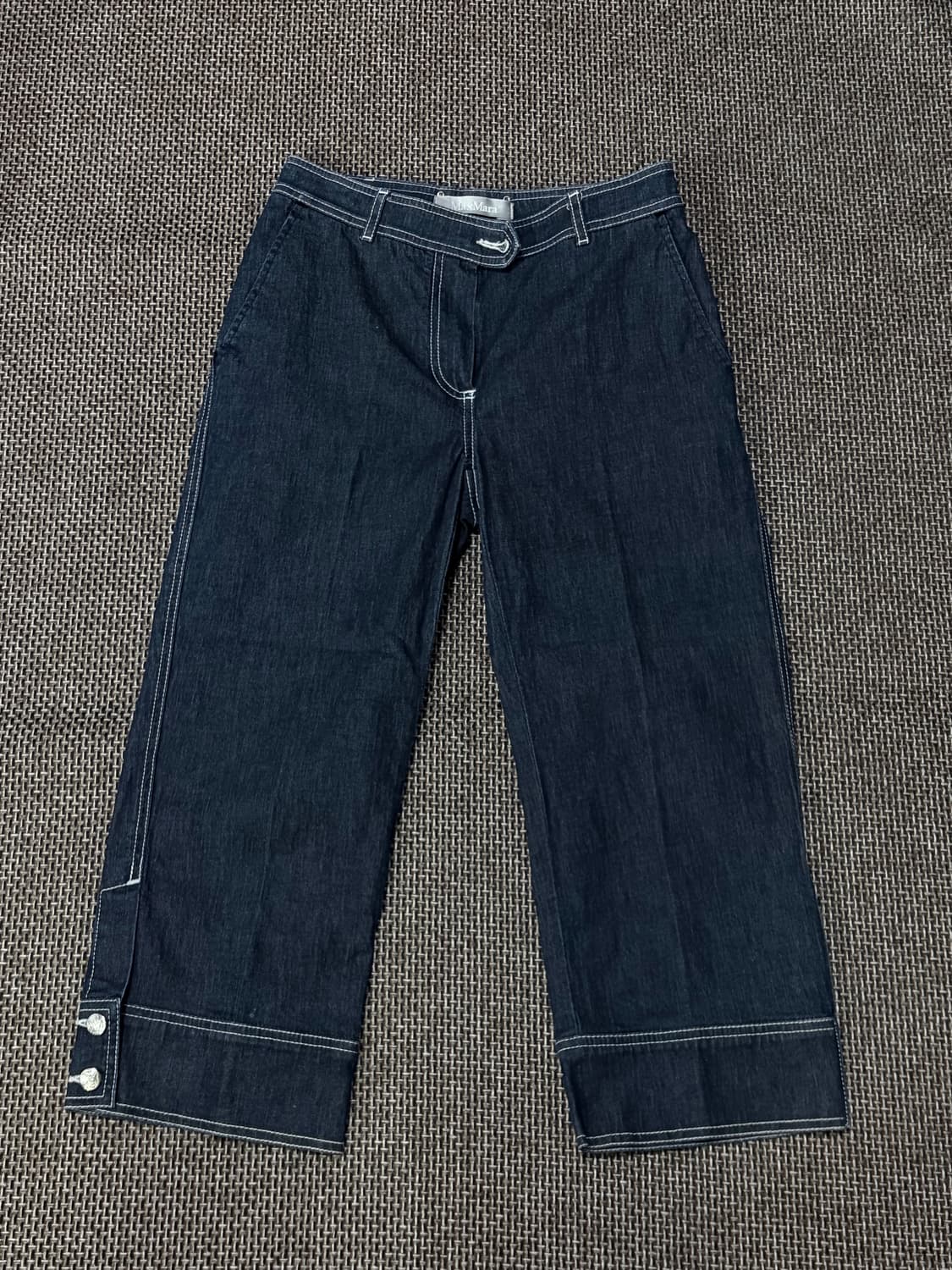 막스마라 7부 데님팬츠 상품이미지1