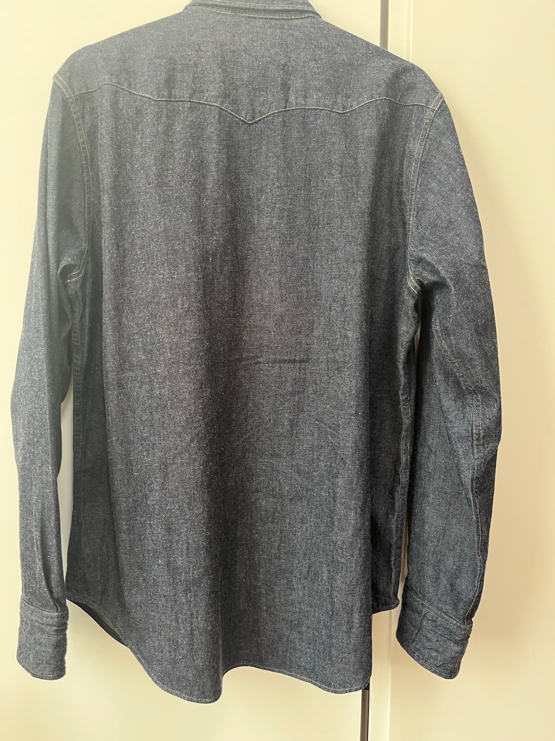 RRL 슬림핏 데님 웨스턴 셔츠(L사이즈) 상품이미지2