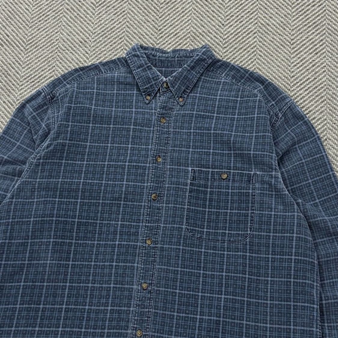 에디바우어 코듀로이 체크 셔츠 v2673 상품이미지3