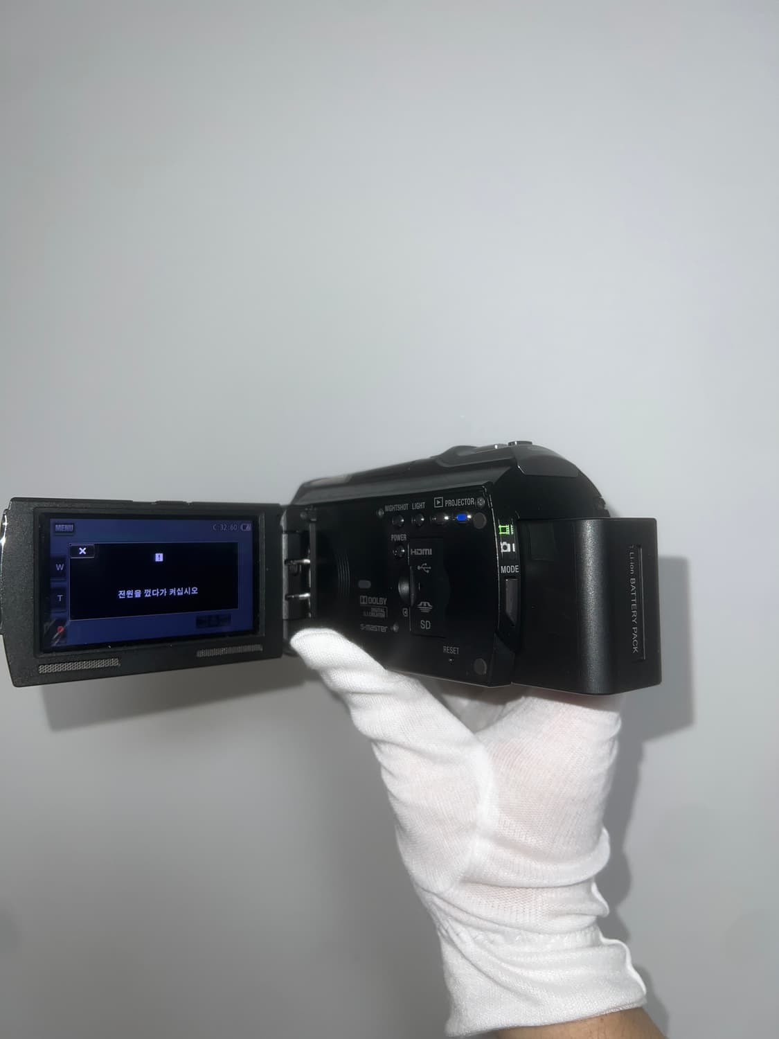 sony hdr-pj710 프로젝터 캠코더 (오류) 상품이미지5