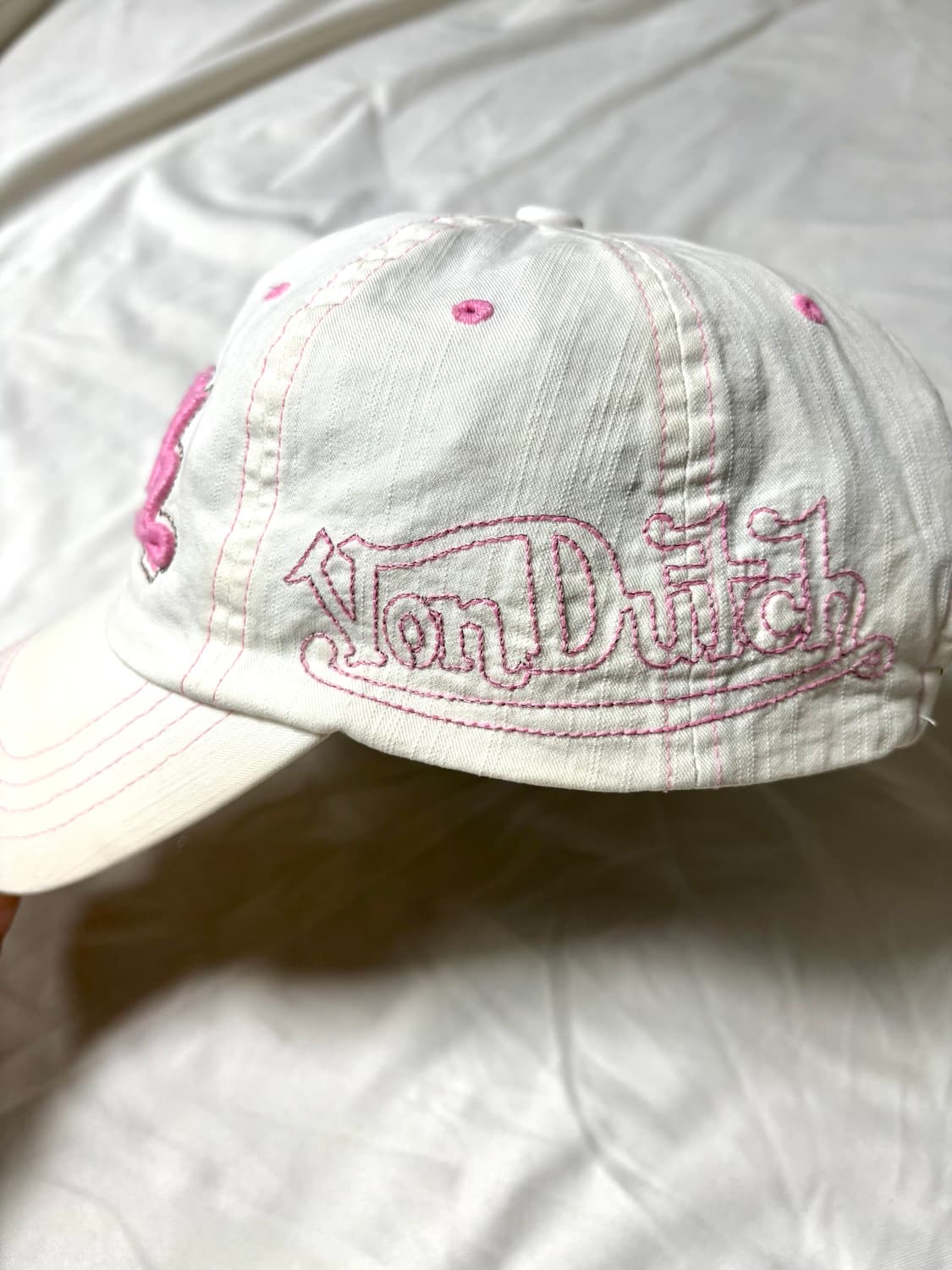 Von Dutch vintage white cap 상품이미지2