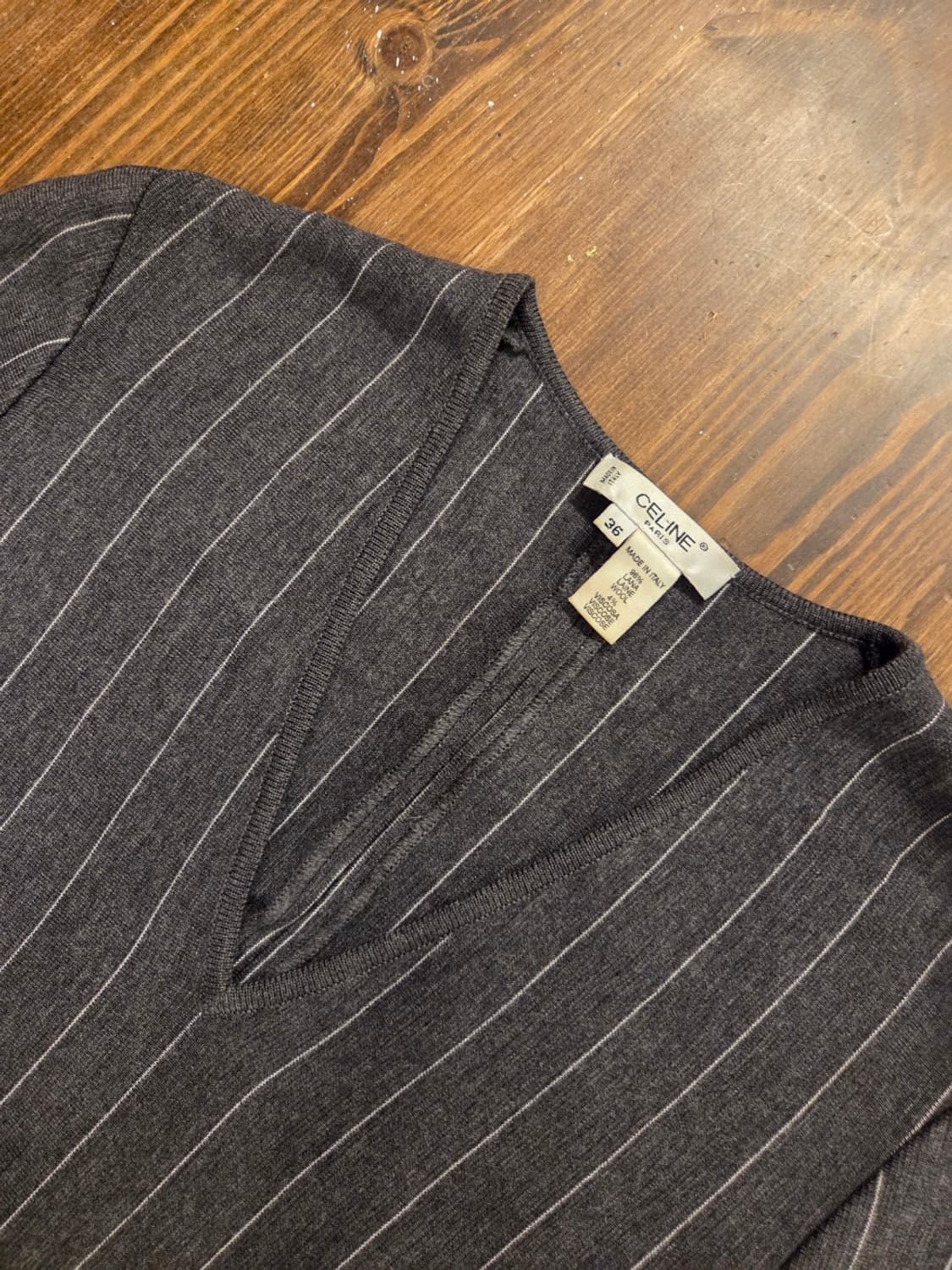90'S 올드 셀린 니트 상품이미지8