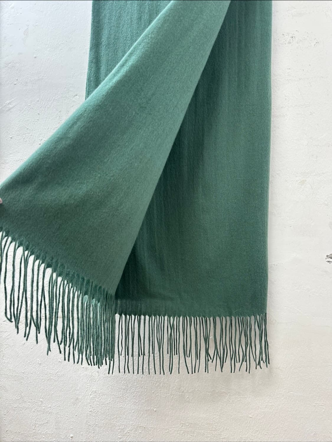 택있는새상품 LANVIN 랑방 캐시미어 100% 숄 머플러 상품이미지2