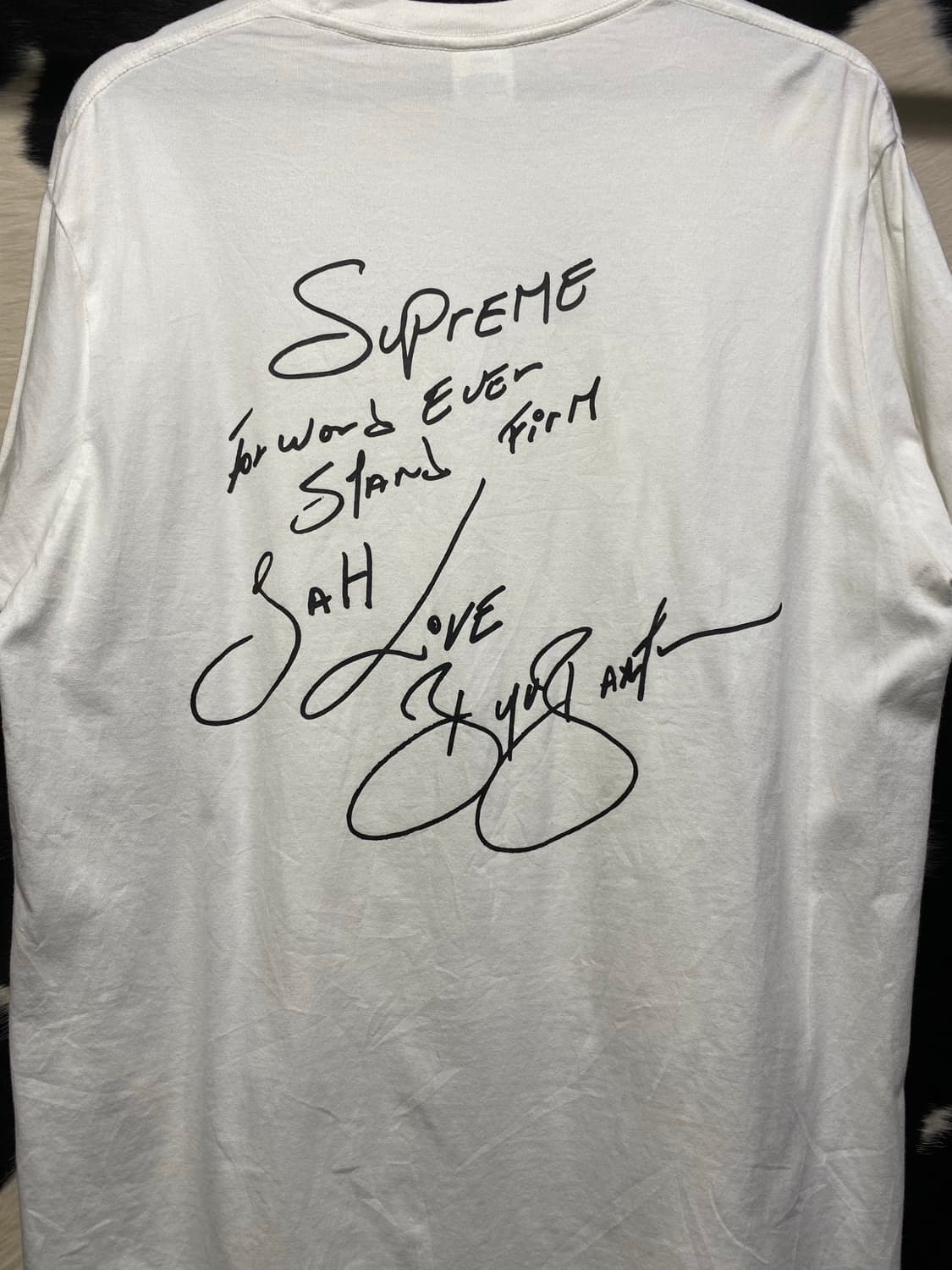 Supreme X Lee Scratch Perry 포토 반팔티셔츠 상품이미지5