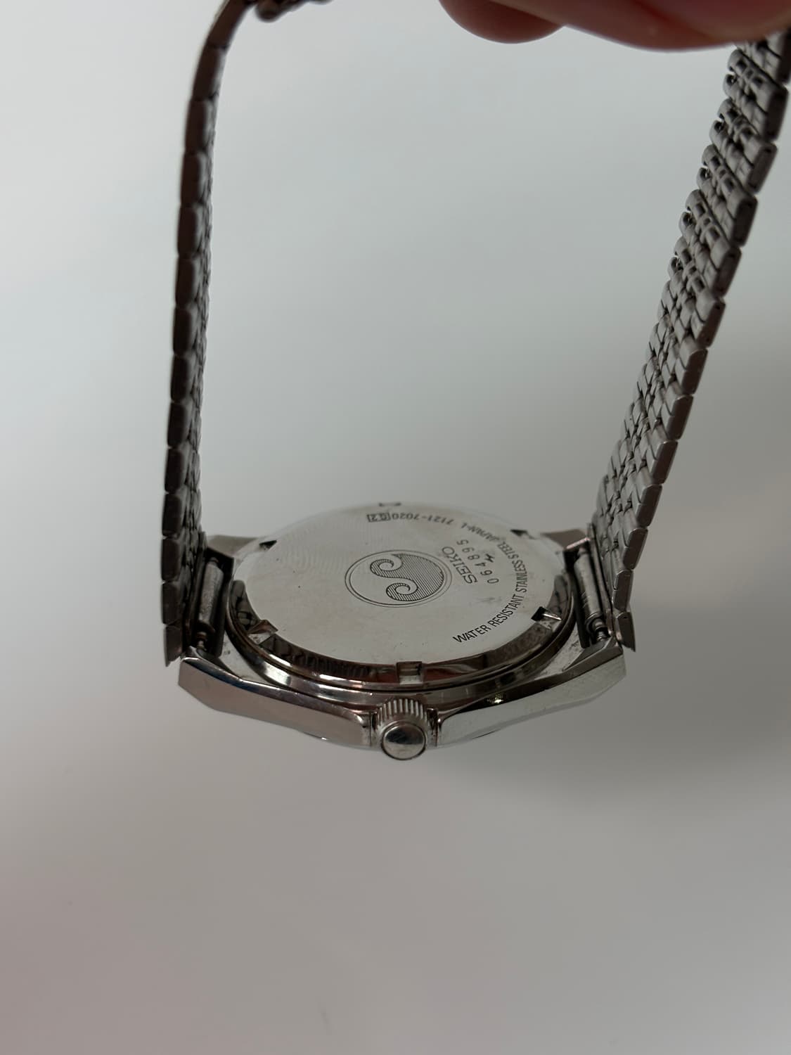 1980s Silverwave Black Dial Silver Quart 상품이미지7
